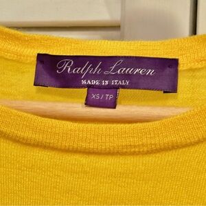 Ralph Lauren Collection Cashmere Crewneck Sweater